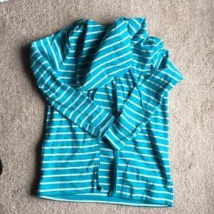 L. L. Bean French sailor hoodie zip XS